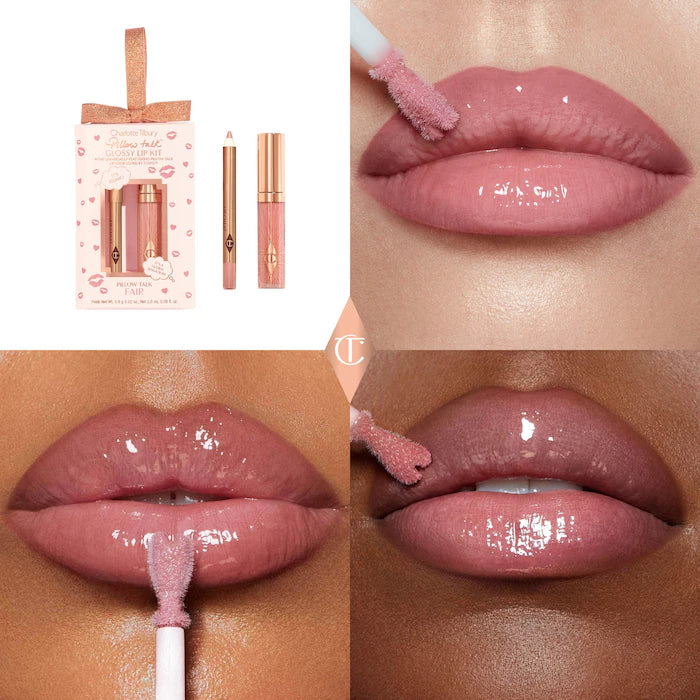 Charlotte Tilbury  Mini Pillow Talk Glossy Lip Duos