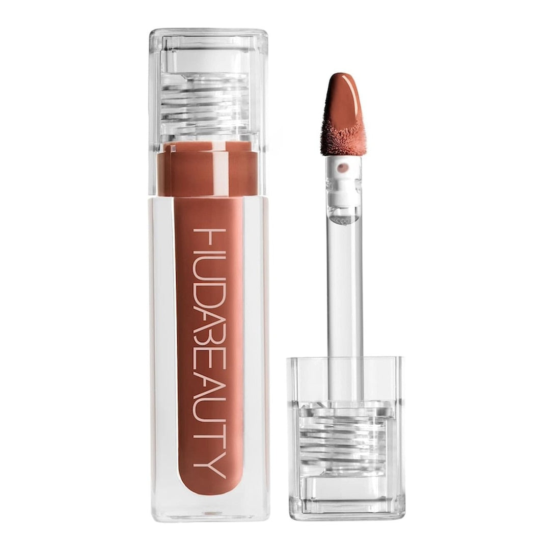 HUDA BEAUTY  Faux Filler Shiny Non-Sticky Lip Gloss