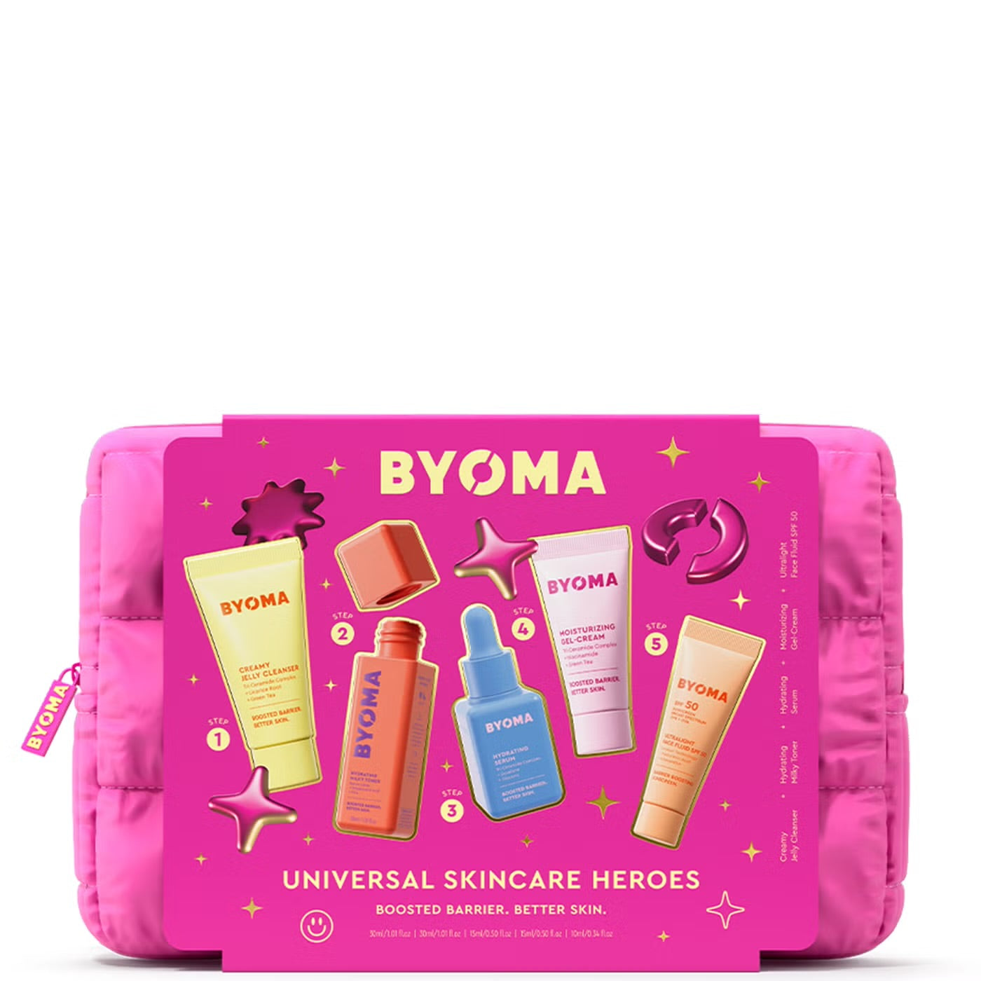BYOMA Universal Skincare Heroes set