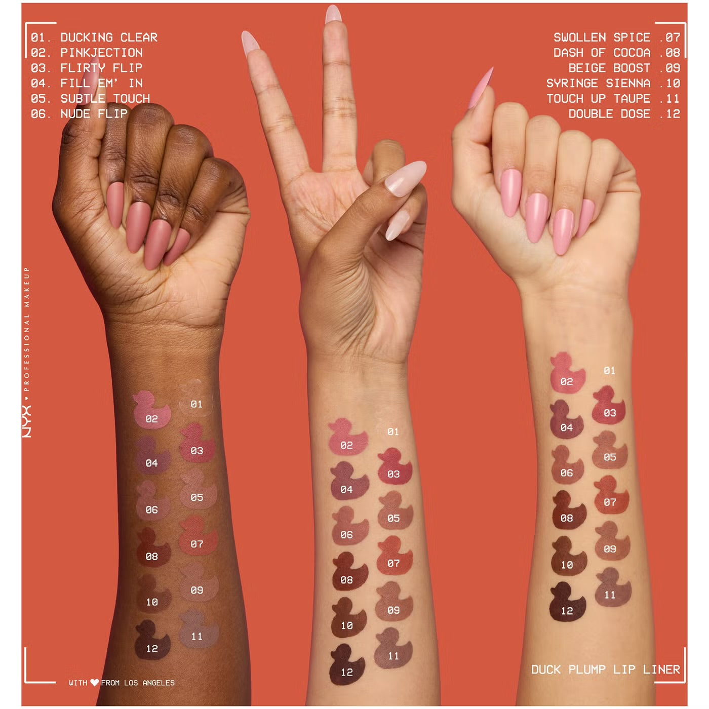 NYX Professional Make Duck Plump Plumping Lip Liner