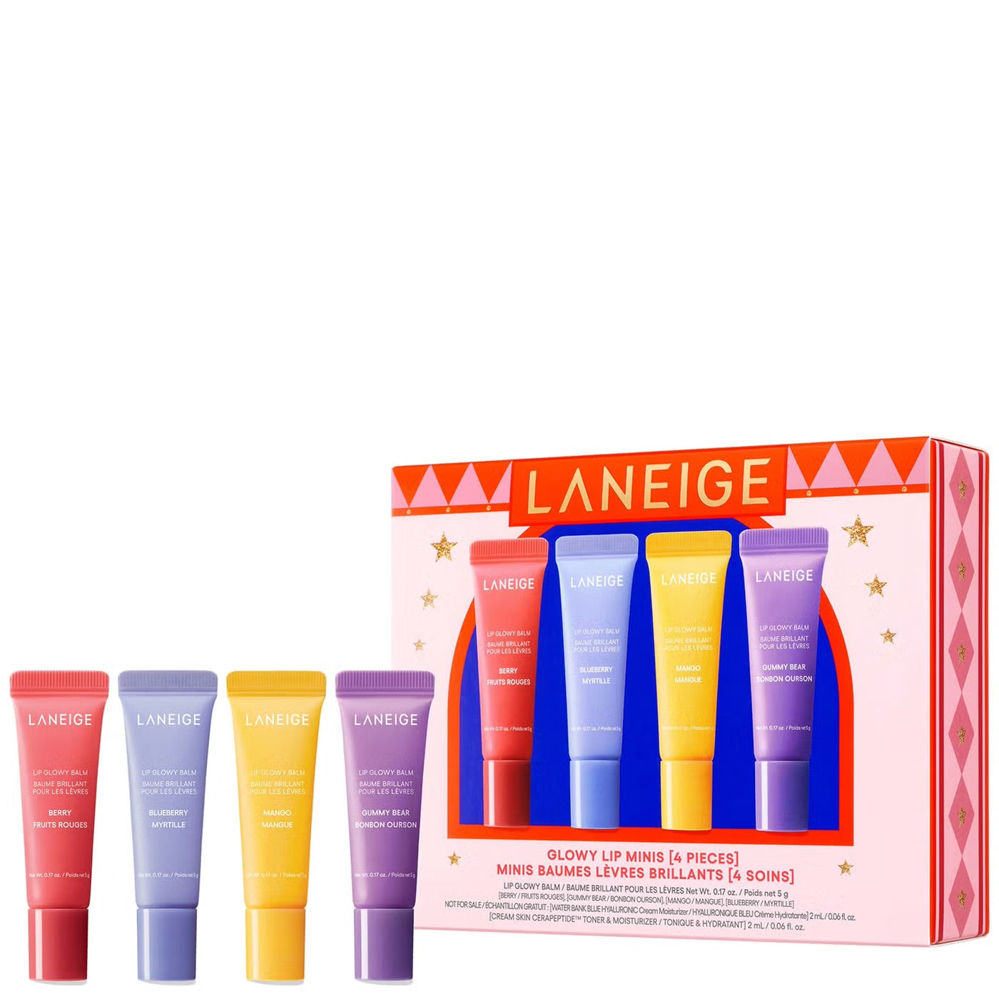 LANEIGE Glowy Lip Minis Worth
