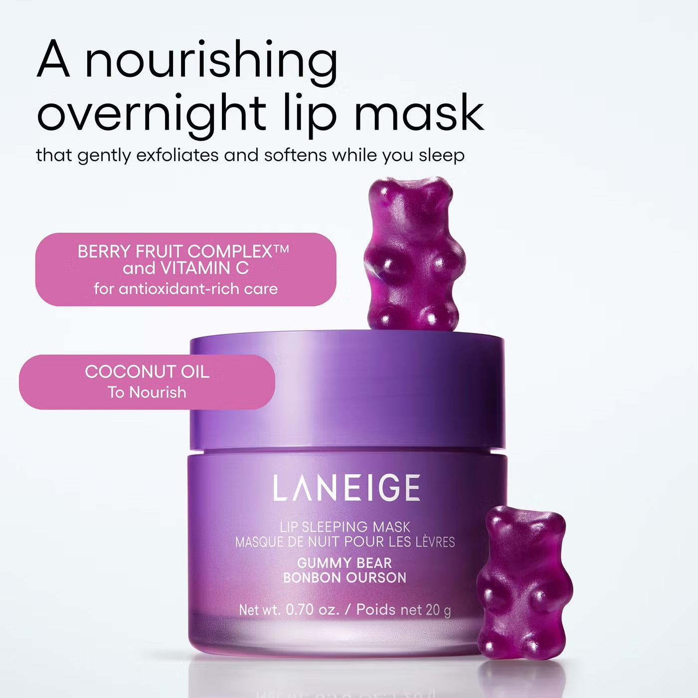 LANEIGE Lip Sleeping Mask - Gummy Bear