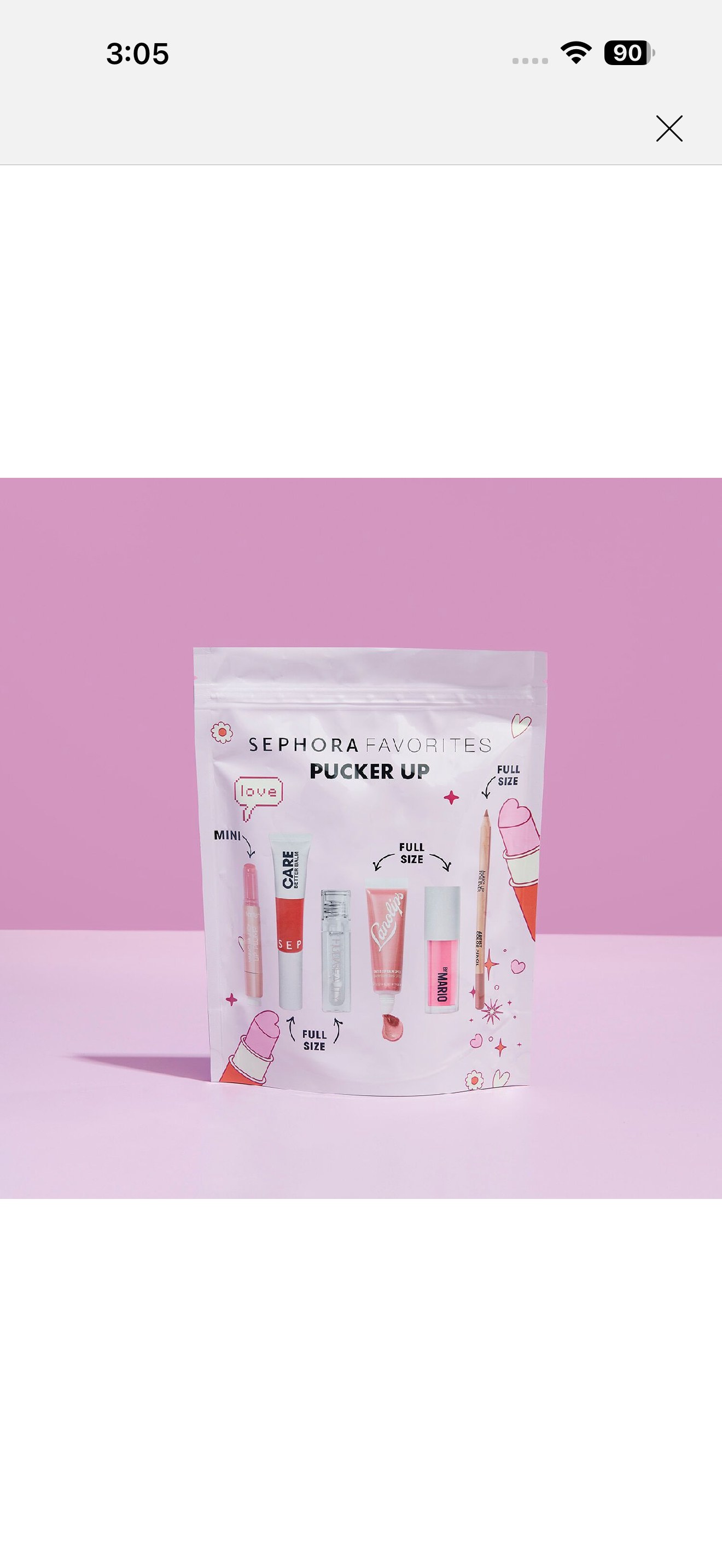 SEPHORA FAVORITES Pucker Up Set