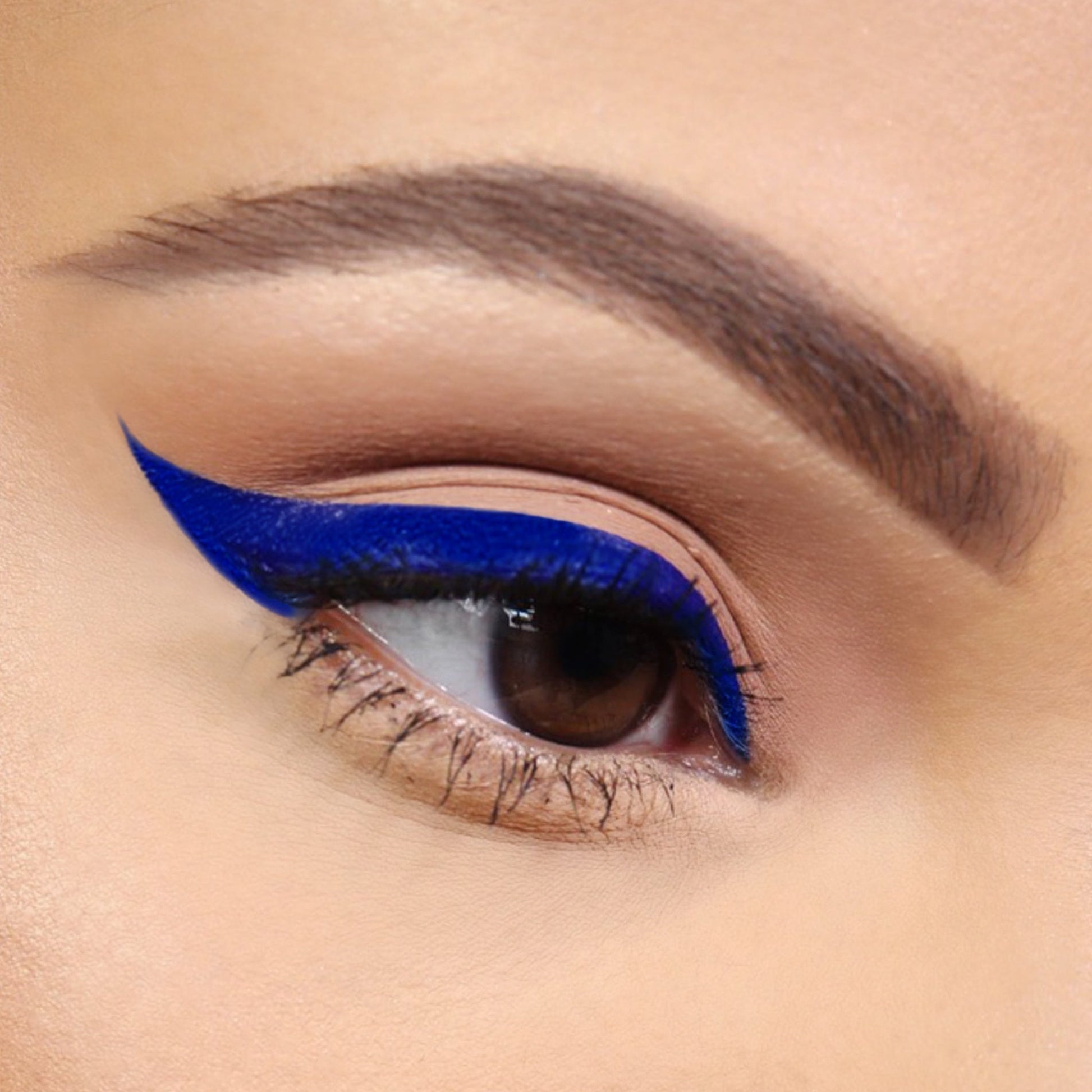 Golden Rose - Cat Liquid Eyeliner Matte Finish Blue