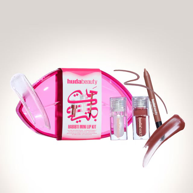 Huda Beauty Habibti Mini Lip Kit 2025