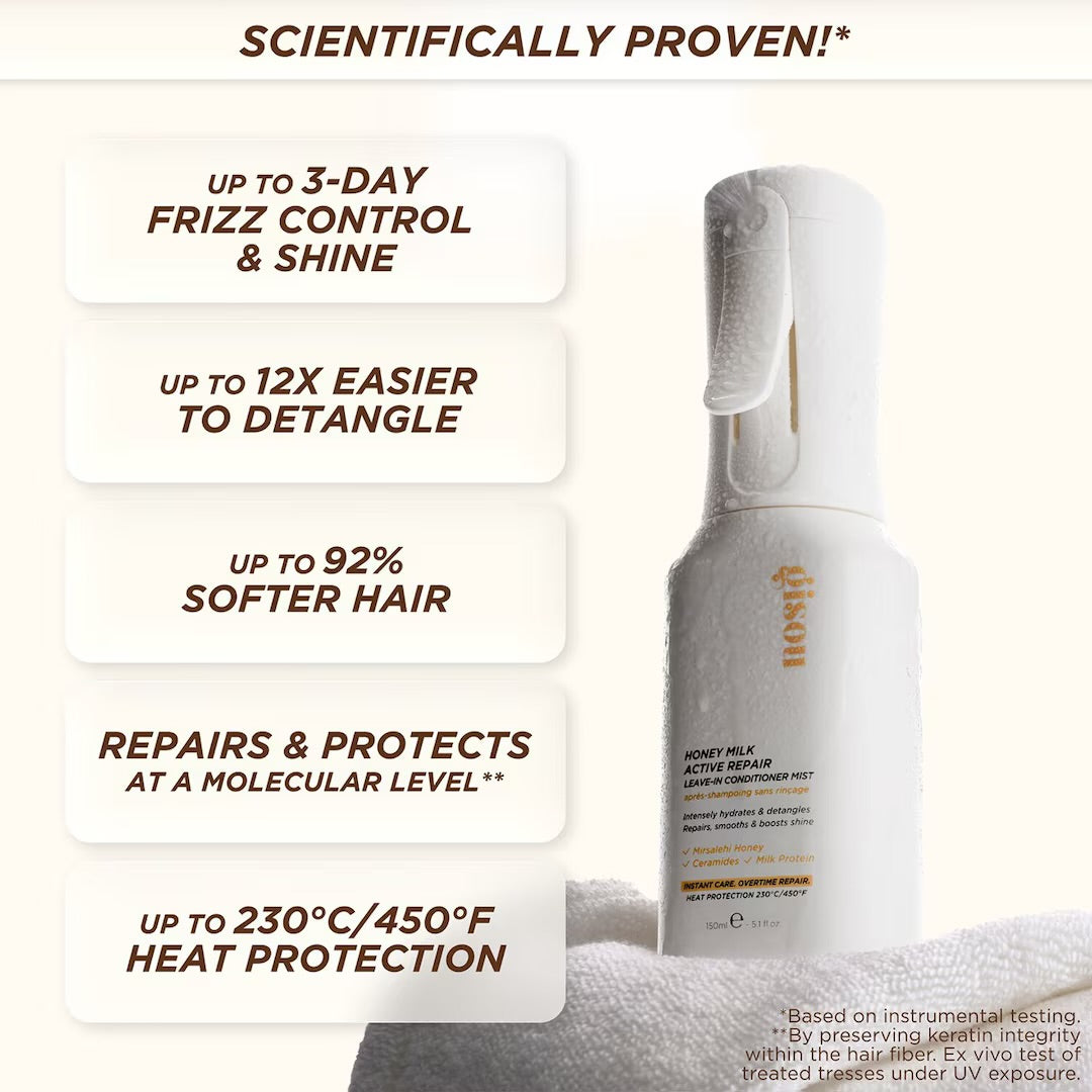 GISOU Honey Milk Active Repair Leave-in Conditioner Mist