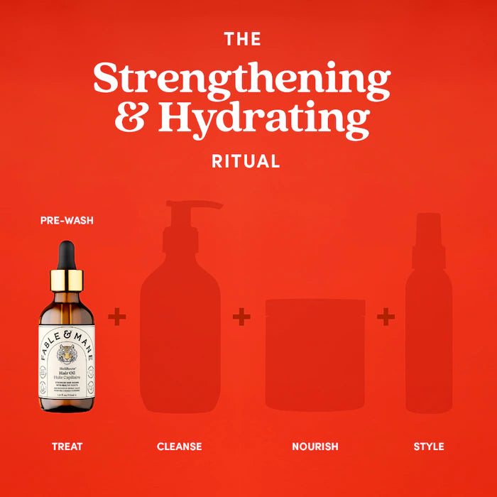 Fable & Mane  HoliRoots™ Pre-Wash Scalp & Hair Treatment Oil