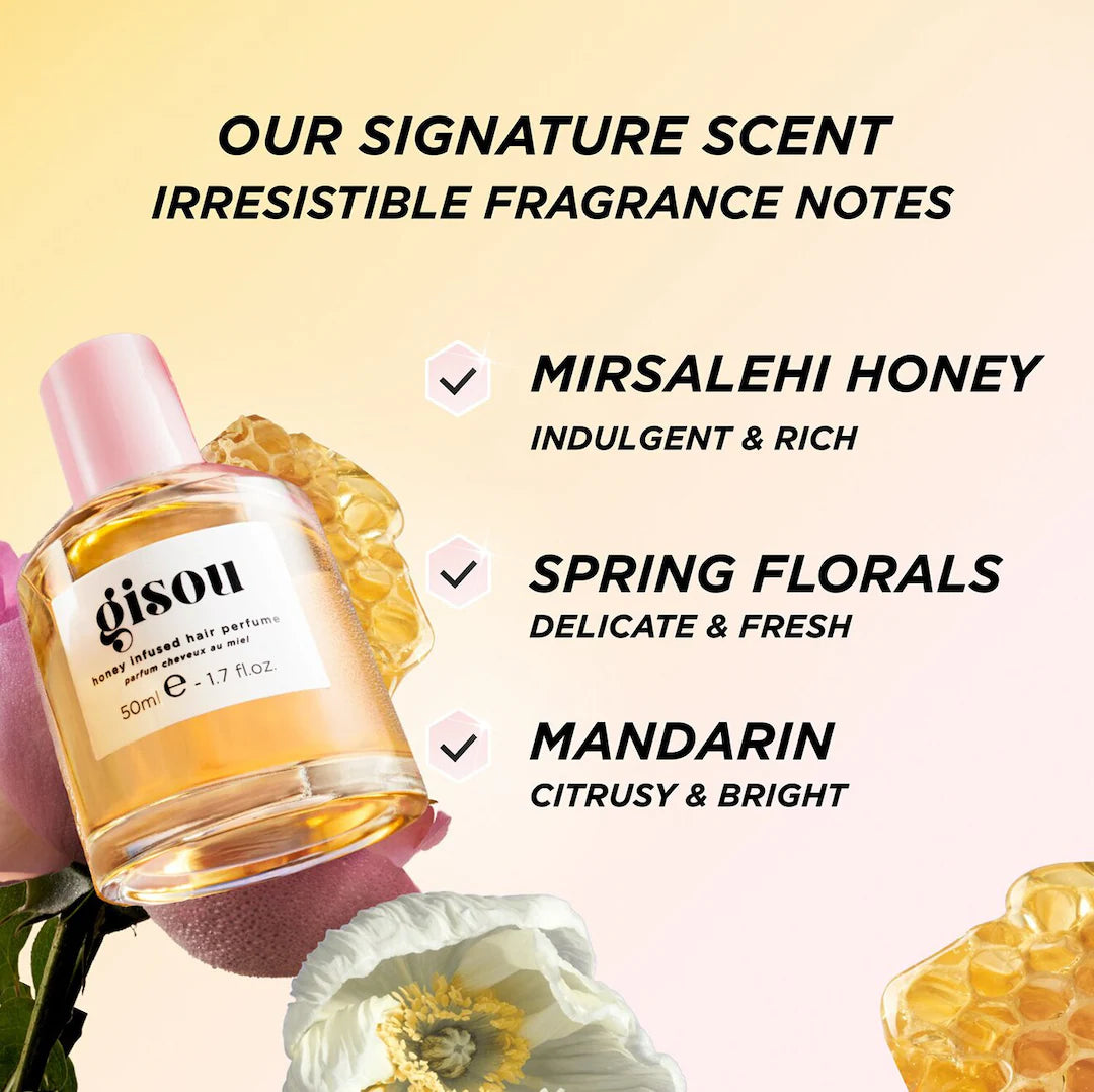 Gisou Honey Infused Hair Perfume-Wildflower Honey