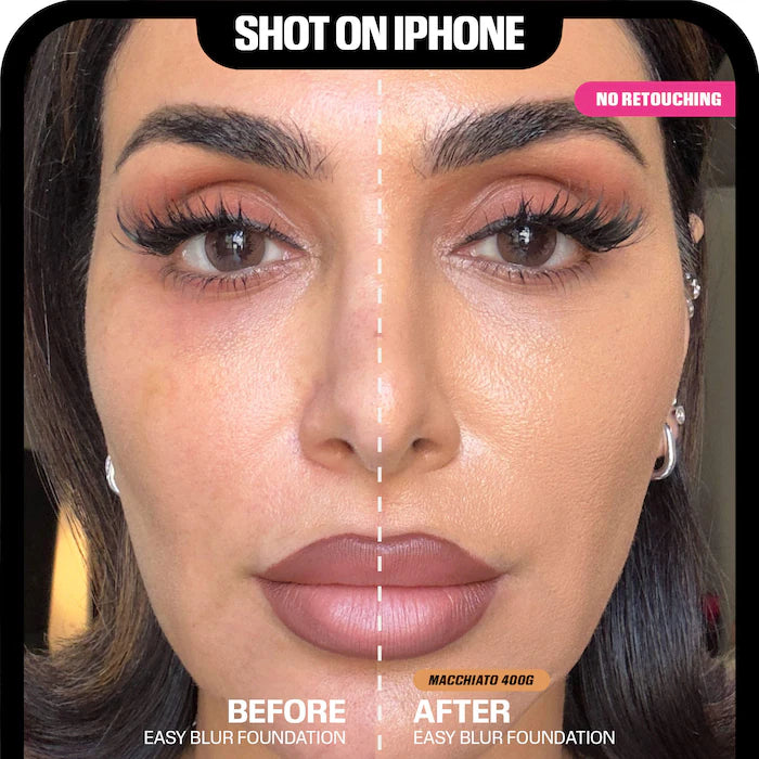 HUDA BEAUTY  Easy Blur Natural Airbrush Foundation with Niacinamide