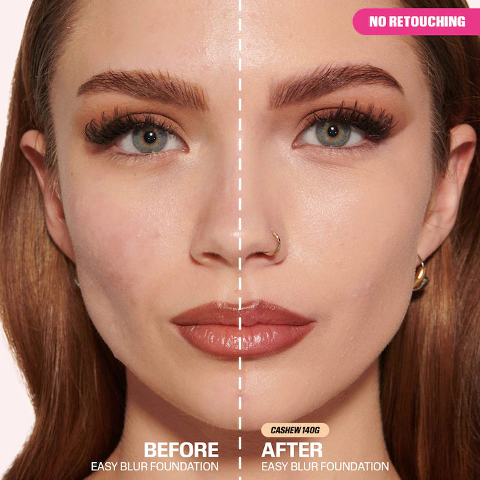 HUDA BEAUTY  Easy Blur Natural Airbrush Foundation with Niacinamide