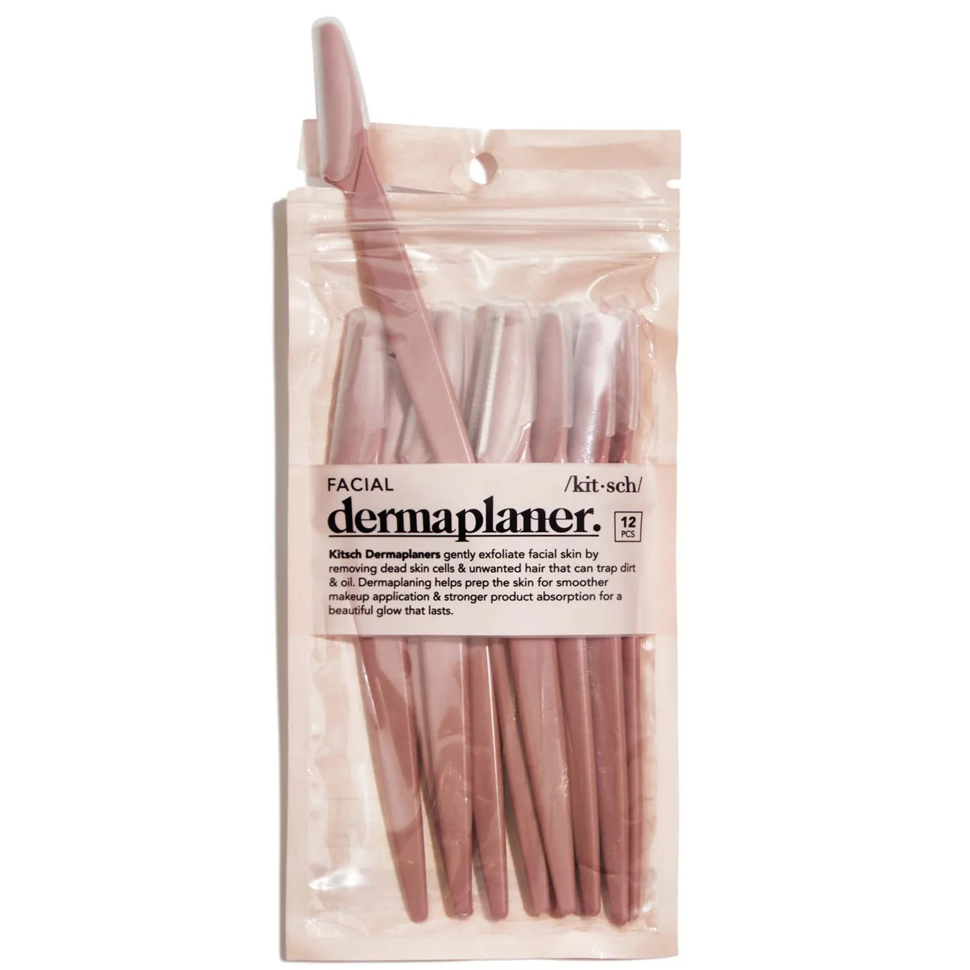 KITSCH ECO-FRIENDLY DERMAPLANER - BLUSH