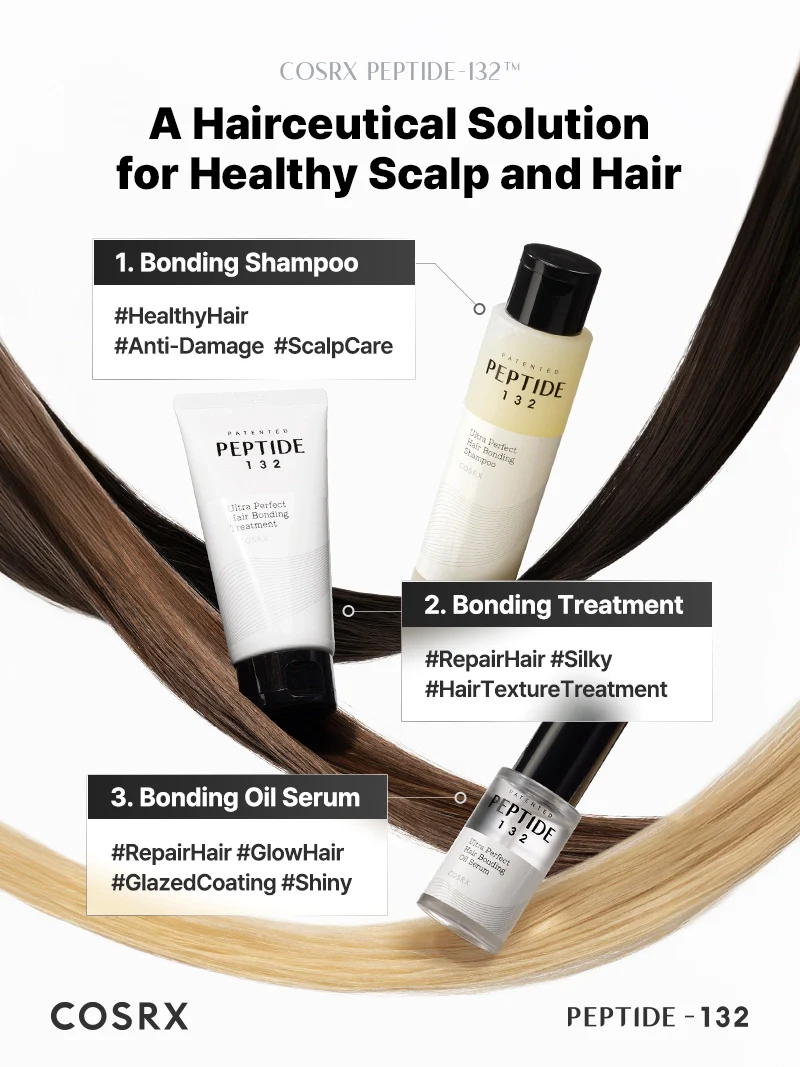 COSRX PEPTIDE-132 BONDING OIL HAIR SERUM 28ML