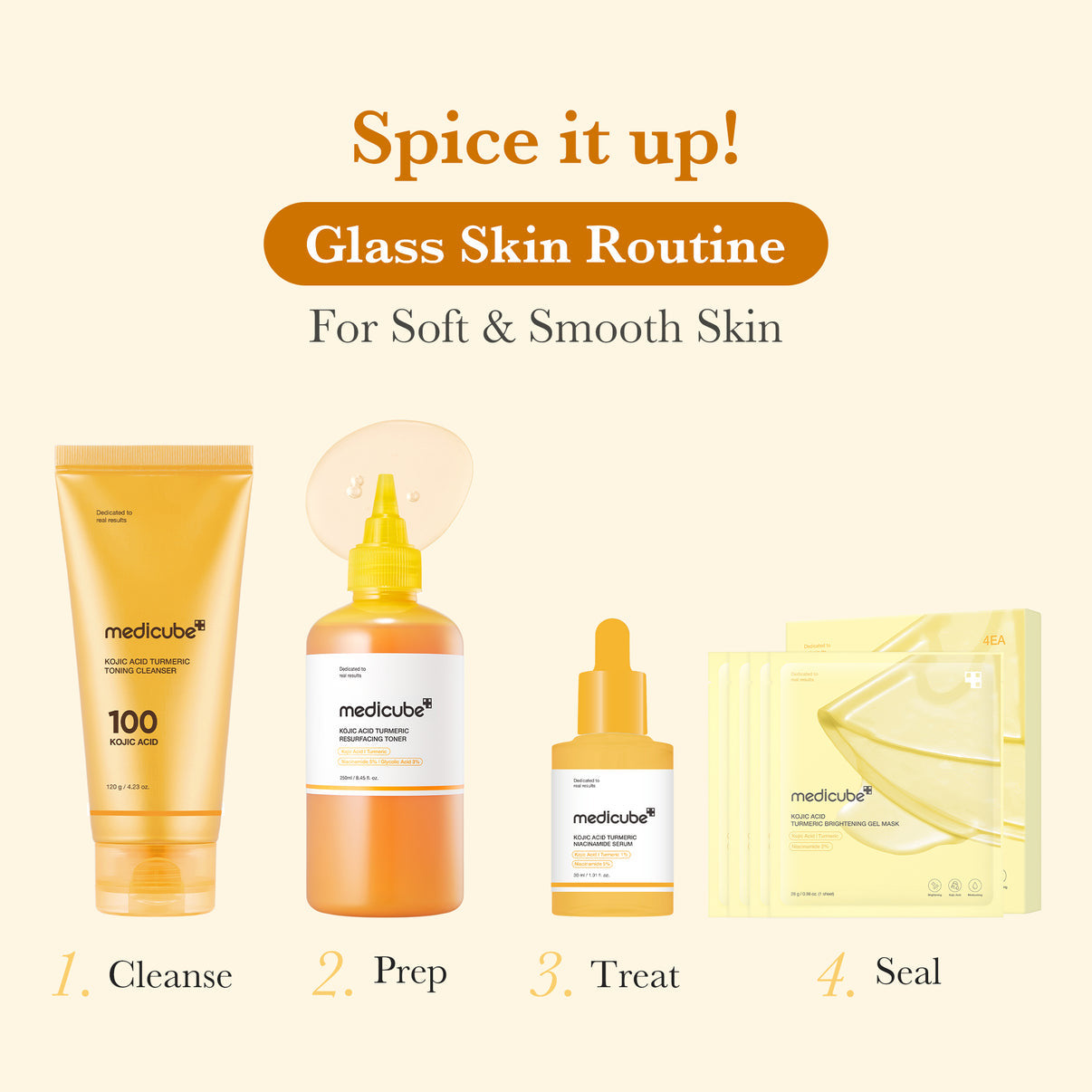 Medicube Kojic Acid Turmeric Resurfacing Toner