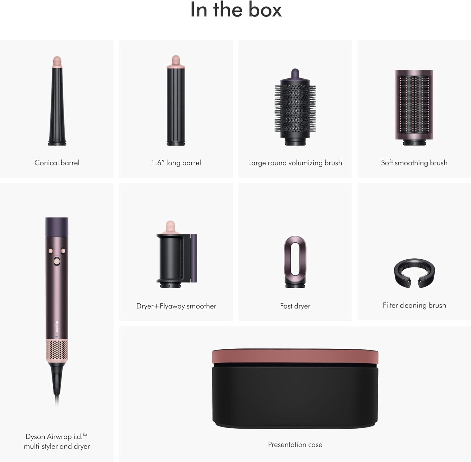 Dyson Airwrap i.d.™ Multi-styler in Jasper Plum