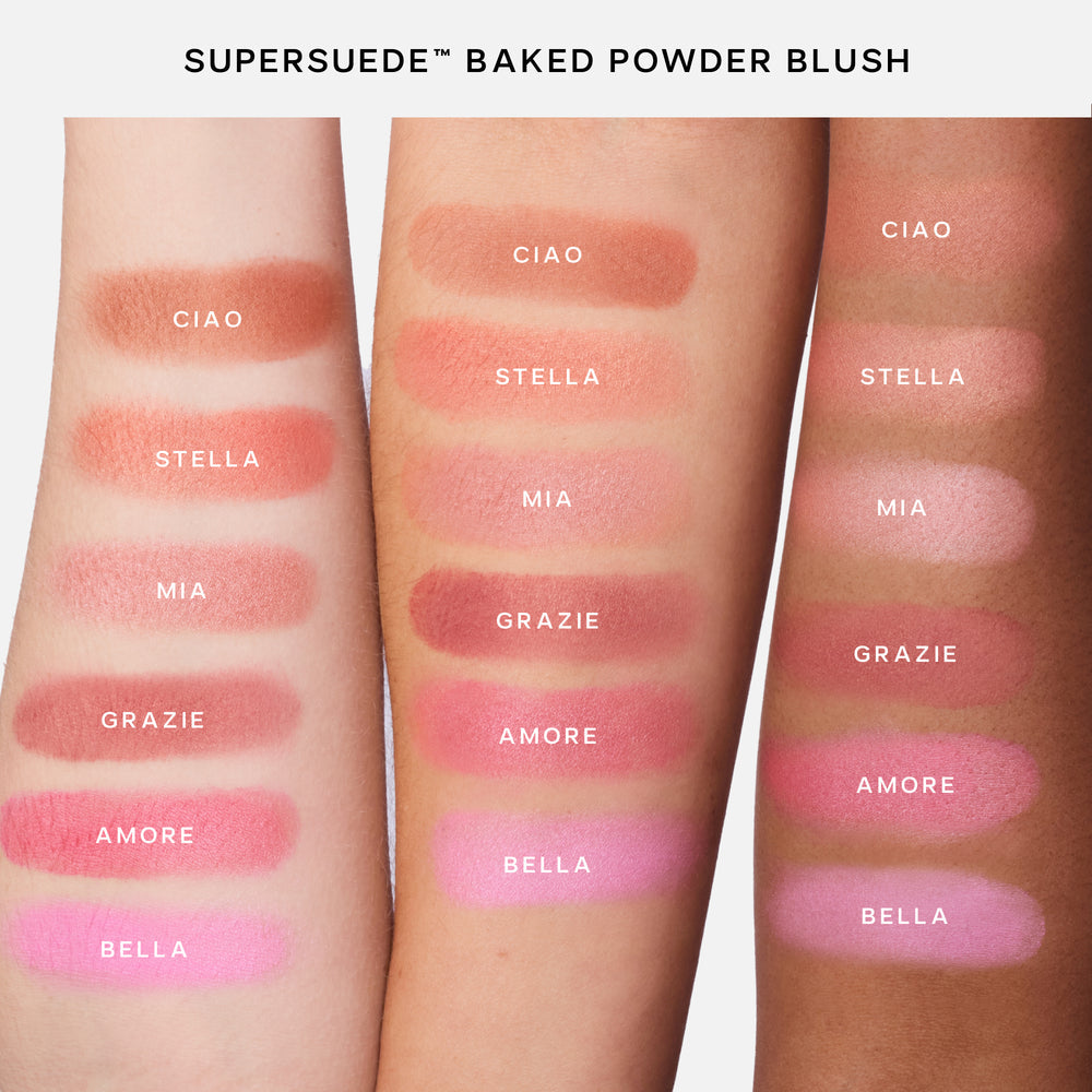 Saie SuperSuede Baked Powder Blush