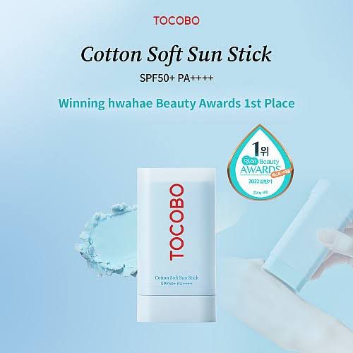Tocobo Cotton Soft Sun Stick SPF50+ PA++++