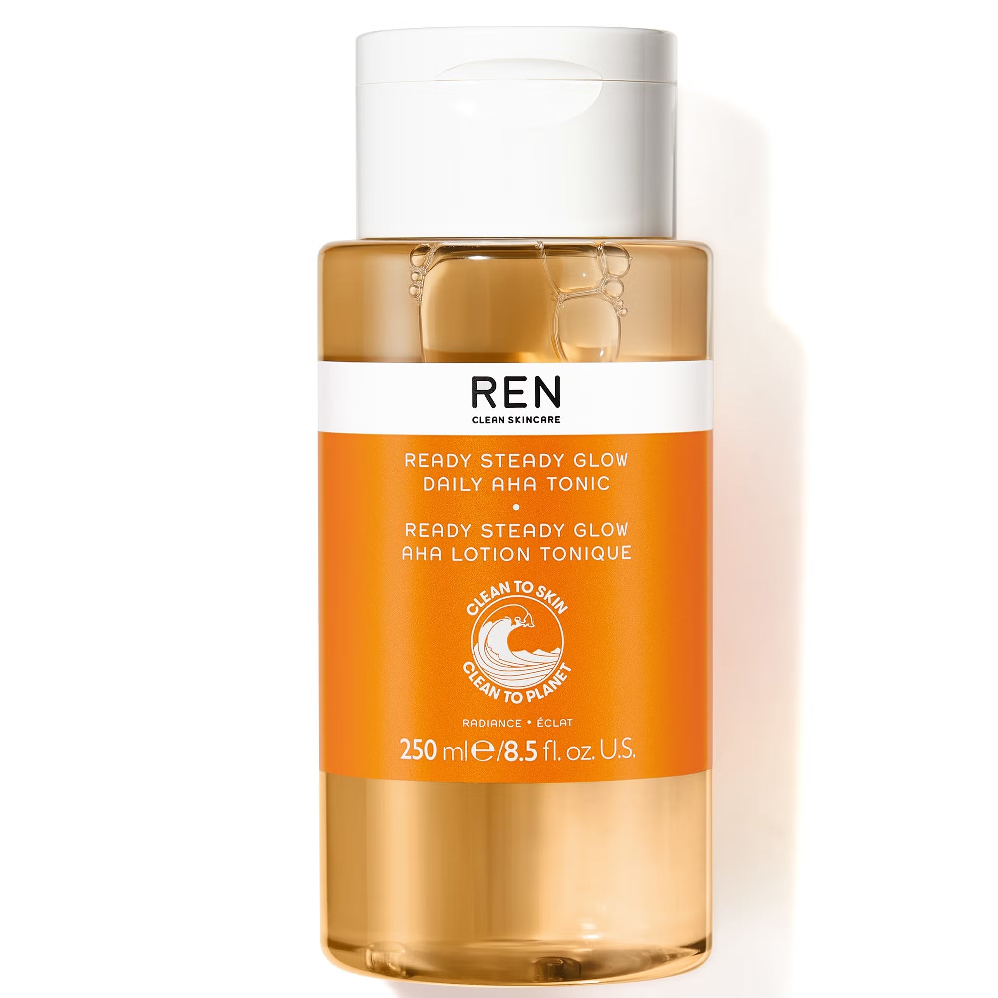 REN Clean Skincare Ready Steady Glow Daily AHA Tonic 250ML